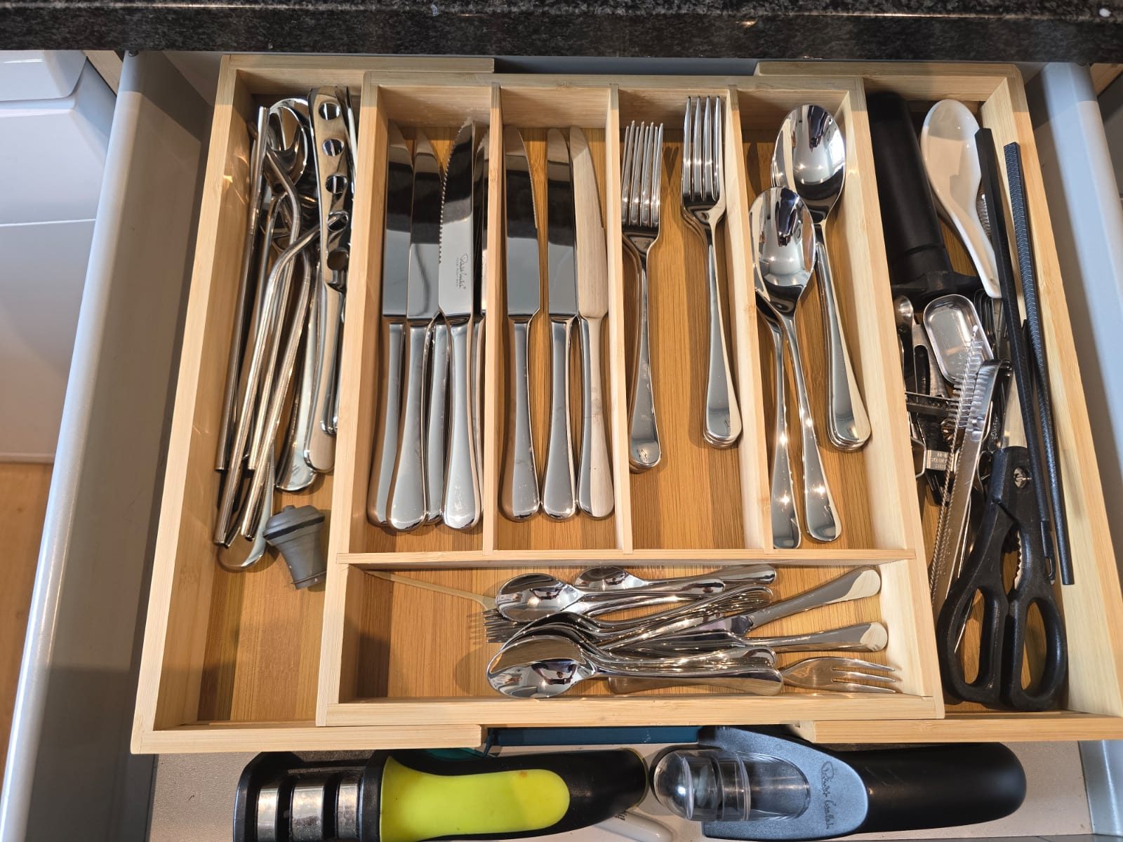 Set of Robert Welch Cutlery in Cutlery Draw